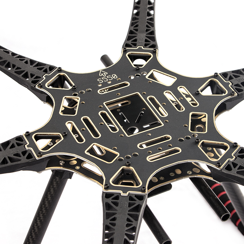 Drone Kit Racing - Jeefly S500フレームは9-12インチプロペラに対応、4320/4312モーター用、耐久性のあるドローンフレームキット、レーシングやFPV愛好家向け