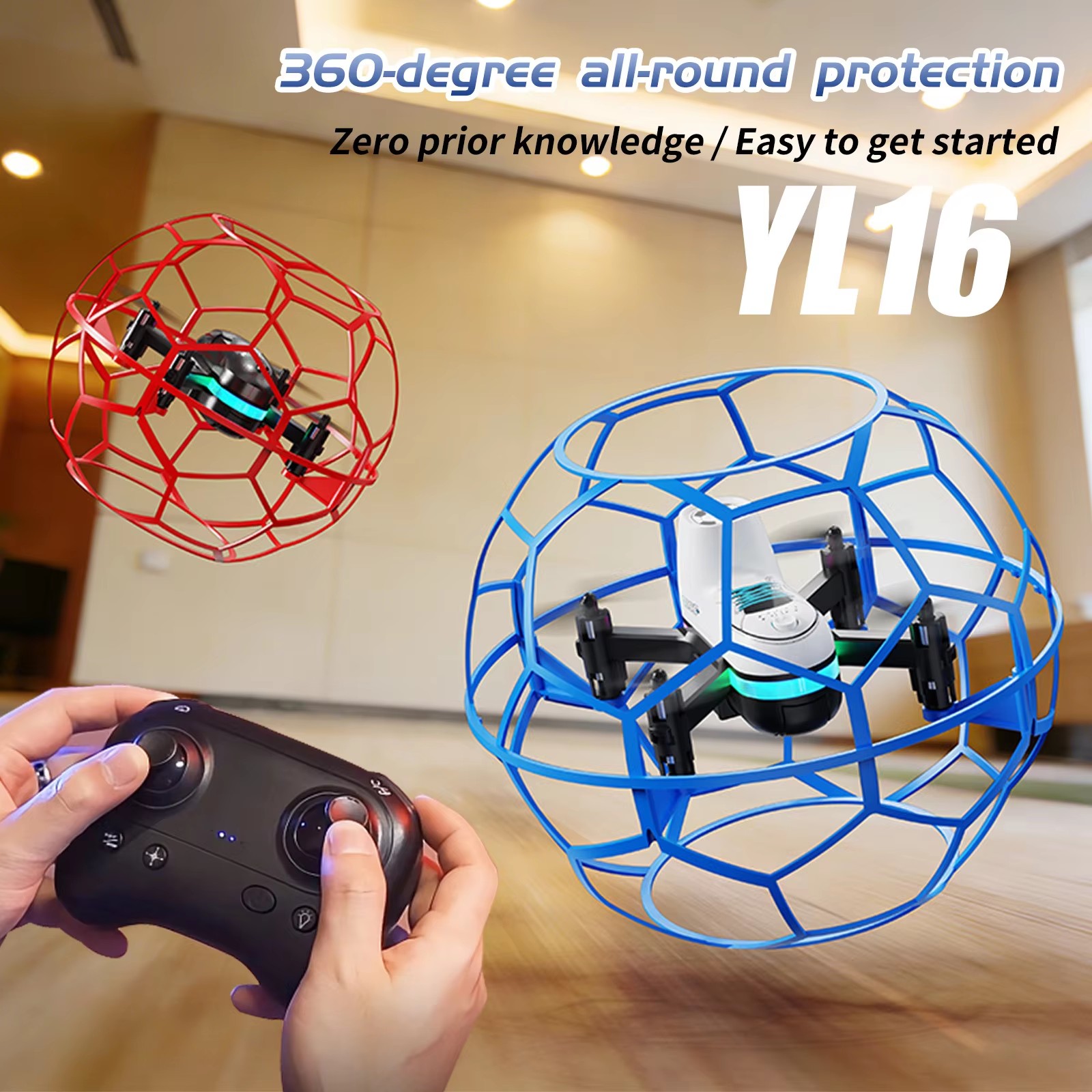 YL16 RCドローン 2.4G 4チャンネル 6軸 ヘッド - Drone Kit Tricopter のレビューと価格